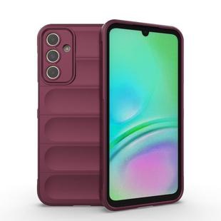 For Samsung Galaxy A15 5G Magic Shield TPU + Flannel Phone Case(Wine Red)