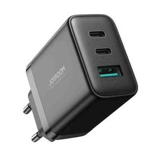 JOYRO0M JR-TCF10 32W Dual USB-C/Type-C+USB Fast Charger, Plug:EU Plug(Black)