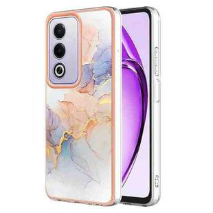 For OPPO A80 5G / A3 Pro Global Electroplating IMD TPU Phone Case(White Marble)