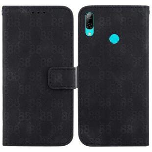 For Huawei P smart 2019 /Honor 10 Lite Double 8-shaped Embossed Leather Phone Case(Black)