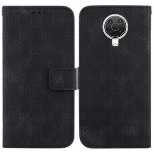 For Nokia G10 / G20 Double 8-shaped Embossed Leather Phone Case(Black)