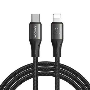 JOYROOM SA25-CL3 30W USB-C/Type-C to 8 Pin Fast Charge Data Cable, Length:2m(Black)