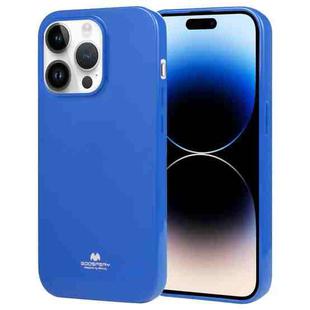 For iPhone 15 Pro GOOSPERY PEARL JELLY Shockproof TPU Phone Case(Royal Blue)