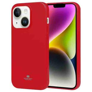 For iPhone 15 GOOSPERY PEARL JELLY Shockproof TPU Phone Case(Red)