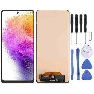 For Samsung Galaxy A73 5G SM-A736B TFT LCD Screen Digitizer Full Assembly, Not Supporting Fingerprint Identification