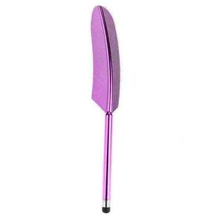 Electroplated Feather Stylus Pen(Violet)