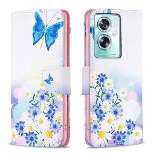 For OPPO A79 5G Colored Drawing Pattern Leather Phone Case(Butterfly Love)