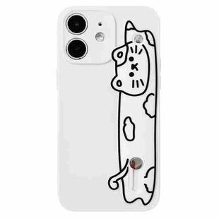 For iPhone 12 Wristband Holder Phone Case(Cat)