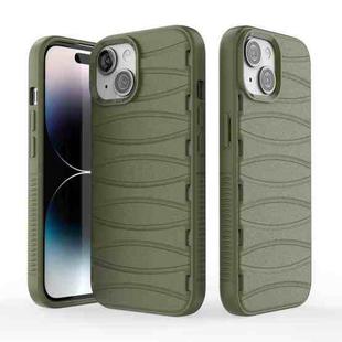 For iPhone 15 Plus Multi-tuyere Powerful Heat Dissipation Phone Case(Green)