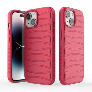 For iPhone 15 Plus Multi-tuyere Powerful Heat Dissipation Phone Case(Red)