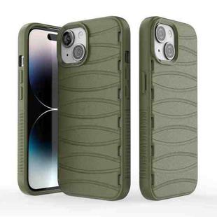 For iPhone 15 Multi-tuyere Powerful Heat Dissipation Phone Case(Green)