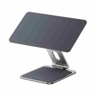 For Pad 12.9 inch Baseus MagStable Series Aluminum Alloy Magnetic Tablet Stand(Space Grey)