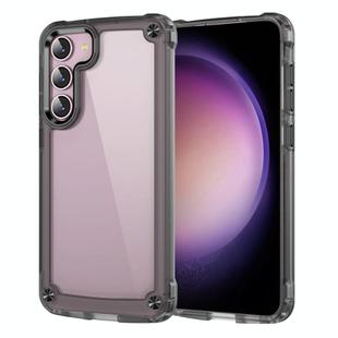 For Samsung Galaxy S25+ 5G Skin Feel TPU + PC Phone Case(Transparent Black)