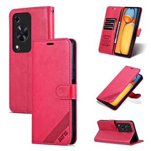 For Huawei Enjoy 70 AZNS Sheepskin Texture Flip Leather Phone Case(Red)