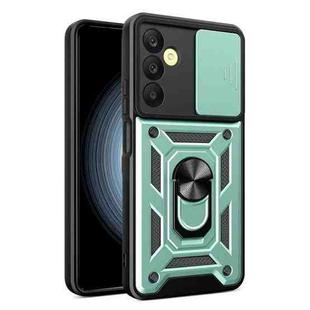 For Samsung Galaxy A25 5G Sliding Camera Cover Design TPU+PC Phone Case(Green)