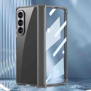 For Samsung Galaxy Z Fold5 GKK Airbag Hinge Shockproof Phone Case(Black)