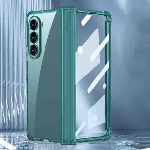 For Samsung Galaxy Z Fold5 GKK Airbag Hinge Shockproof Phone Case(Green)