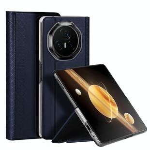 For Honor Magic V3 DUX DUCIS Bril Series PU + TPU Phone Case(Blue)