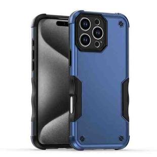 For iPhone 16 Pro Max Non-slip Shockproof Armor Phone Case(Blue)