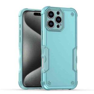 For iPhone 16 Pro Max Non-slip Shockproof Armor Phone Case(Mint Green)