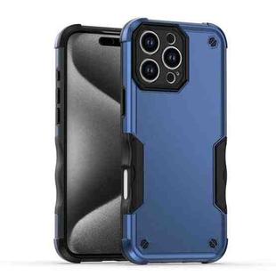 For iPhone 16 Pro Non-slip Shockproof Armor Phone Case(Blue)