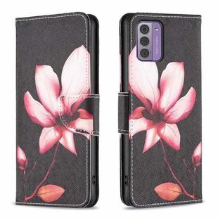 For Nokia G42/G310 Colored Drawing Leather Phone Case(Lotus)