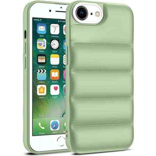 For iPhone 7 / 8 / SE 2022 Eiderdown Airbag Shockproof Phone Case(Army Green)
