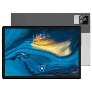 BDF P70 4G LTE Tablet PC 10.1 inch, 8GB+128GB, Android 11 MTK6755 Octa Core with Leather Case, Support Dual SIM, EU Plug(Silver)