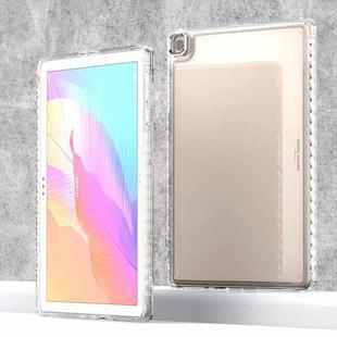 For Huawei MatePad T10 / T10S Clear Acrylic Shockproof Tablet Case(White)