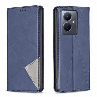 For vivo Y78 5G Prismatic Invisible Magnetic Leather Phone Case(Blue)