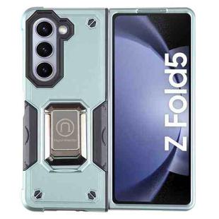 For Samsung Galaxy Z Fold5 Non-slip Shockproof Armor Phone Case(Green)