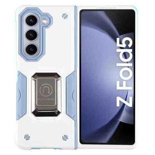 For Samsung Galaxy Z Fold5 Non-slip Shockproof Armor Phone Case(White)