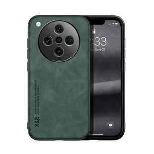 For OPPO Find X8 Pro Skin Feel Magnetic Leather Back Phone Case(Green)