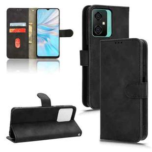 For Blackview OSCAL C70 Skin Feel Magnetic Flip Leather Phone Case(Black)