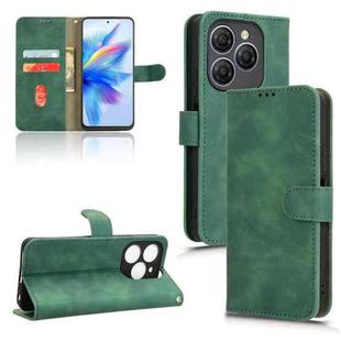 For Blackview Shark 9 5G Skin Feel Magnetic Flip Leather Phone Case(Green)