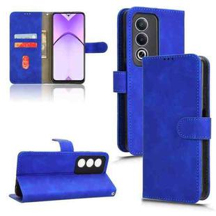 For OPPO A3 Pro Global Skin Feel Magnetic Flip Leather Phone Case(Blue)