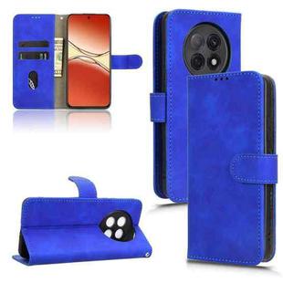 For OPPO F29 Pro Skin Feel Magnetic Flip Leather Phone Case(Blue)
