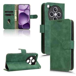 For OPPO Find X8s+ 5G Skin Feel Magnetic Flip Leather Phone Case(Green)