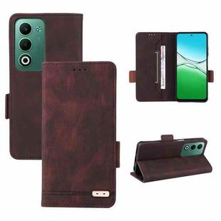 For OPPO A5 5G / 4G Global Magnetic Clasp Leather Phone Case(Brown)