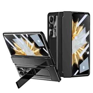 For Honor Magic V2 Integrated Folding Phone Case with Hinge(Black)