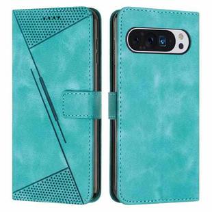 For Google Pixel 10 / 10 Pro Dream Triangle Leather Phone Case with Lanyard(Green)