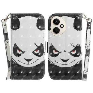 For Honor 400 Global 156.5mm 3D Colored Horizontal Flip Leather Phone Case(Angry Bear)