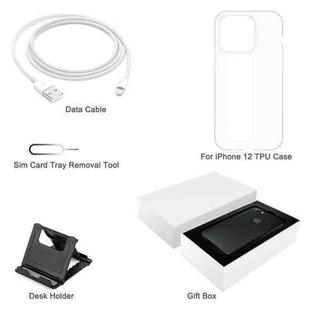 [HK Warehouse] For iPhone 12 TPU Case + Desk Holder + Data Cable + Sim Card Tray Removal Tool + Gift Box