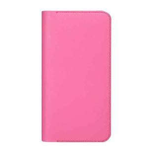 For 5.5-6.5 inch Phone Dual Wallet Business Clutch Phone Bag(Rose Red)