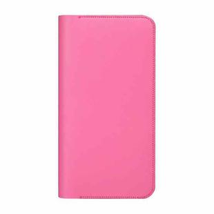 For 6.7-6.9 inch Phone Dual Wallet Business Clutch Phone Bag(Rose Red)
