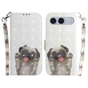 For OnePlus Nord 4 3D Colored Horizontal Flip Leather Phone Case(Pug)