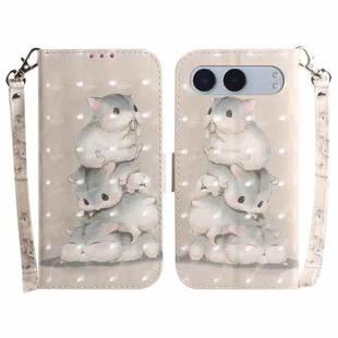 For OnePlus Nord 4 3D Colored Horizontal Flip Leather Phone Case(Squirrels)