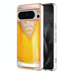 For Google Pixel 8 Pro Electroplating Dual-side IMD Phone Case(Draft Beer)