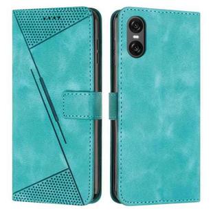 For Sony Xperia 5 VI Dream Triangle Leather Phone Case with Lanyard(Green)