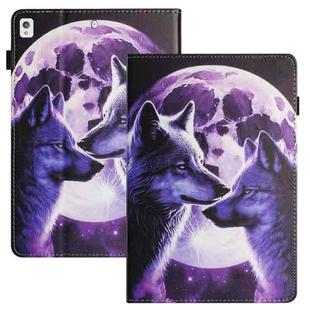 For iPad 10.5 2019 Sewing Litchi Texture Smart Leather Tablet Case(Wolf)